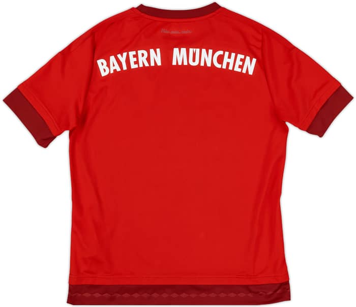 2015-16 Bayern Munich Home Shirt - 10/10 - (L.Boys)