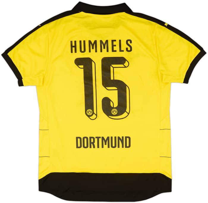 2015-16 Borussia Dortmund Home Shirt Hummels #15 - 5/10 - (L)
