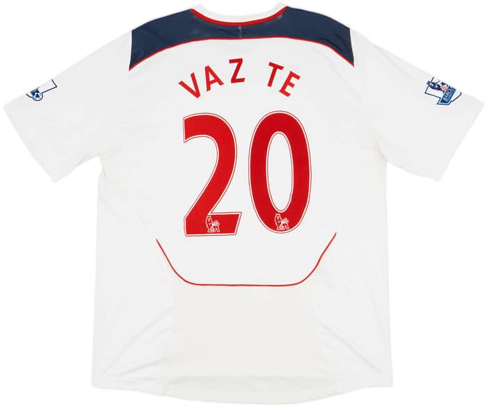 2008-09 Bolton Home Shirt Vaz Te #20 - 8/10 - (XL)