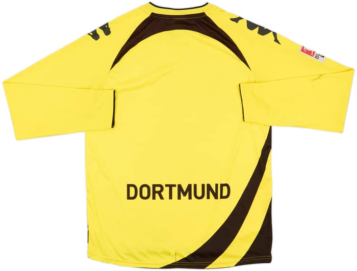 2009-10 Borussia Dortmund Home L/S Shirt - 4/10 - (M)