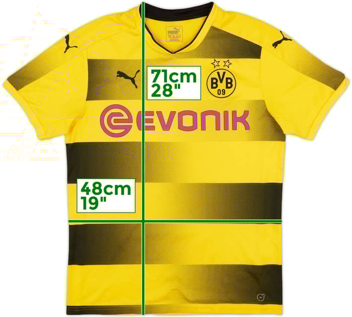 2017-18 Borussia Dortmund Home Shirt M.Gotze #10 - 4/10 - (M)