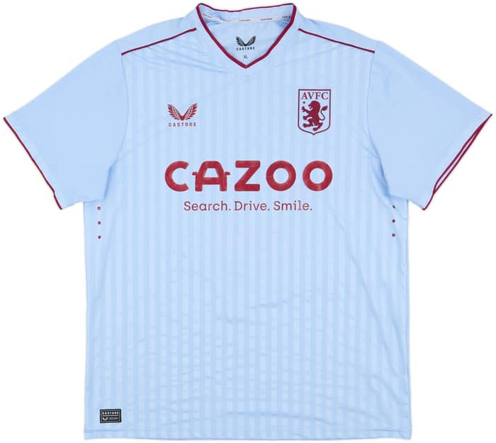 2022-23 Aston Villa Away Shirt Lehmann #7 - 10/10 - (XL)