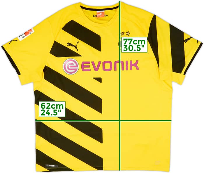 2014-15 Borussia Dortmund Home Shirt Immobile #9 - 6/10 - (XXL)