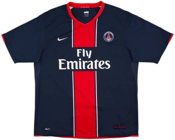 2007-08 Paris Saint-Germain Home Shirt Pauleta #9 - 7/10 - (XL)