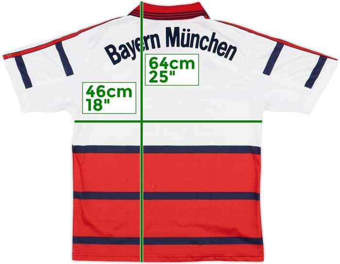1998-00 Bayern Munich Away Shirt - 8/10 - (Y)