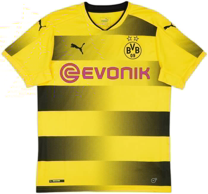 2017-18 Borussia Dortmund Home Shirt Sancho #7 - 10/10 - (M)