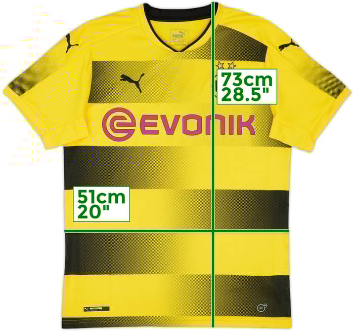 2017-18 Borussia Dortmund Home Shirt Sancho #7 - 10/10 - (M)