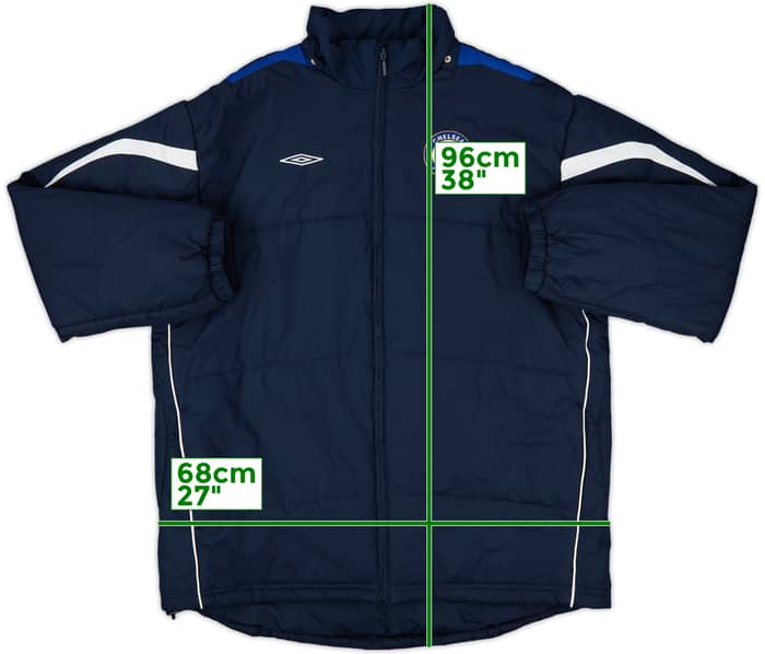 2005-06 Chelsea Umbro Padded Bench Coat - 8/10 - (XL)