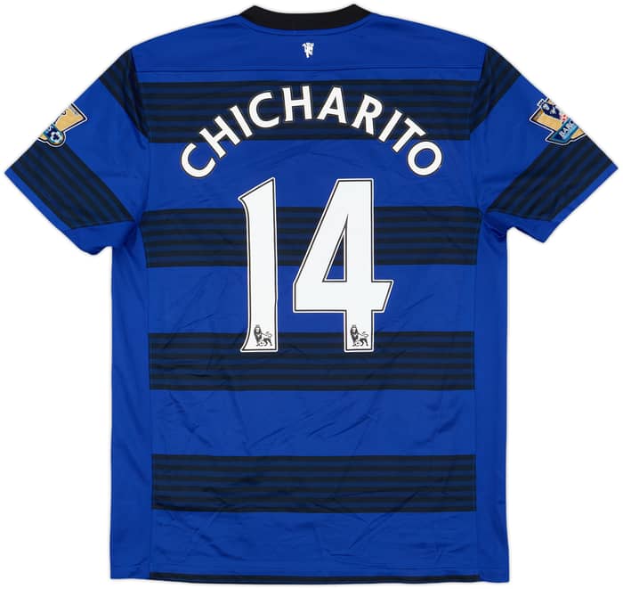 2011-13 Manchester United Away Shirt Chicharito #14 - 7/10 - (M)