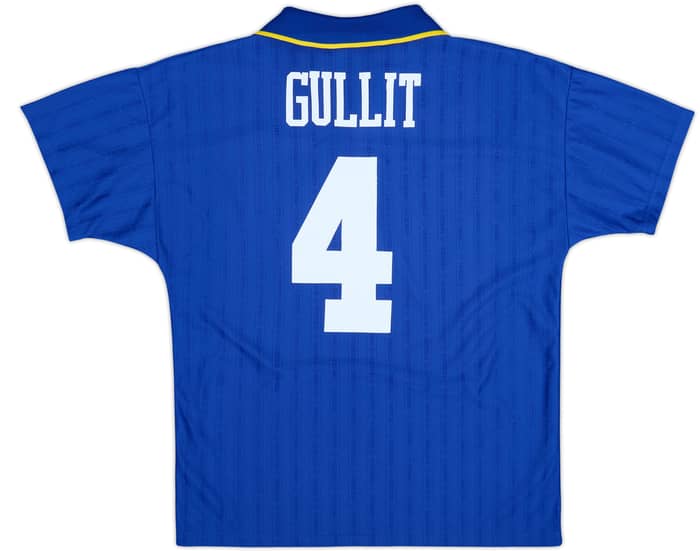 1995-97 Chelsea Home Shirt Gullit #4 - 6/10 - (L)