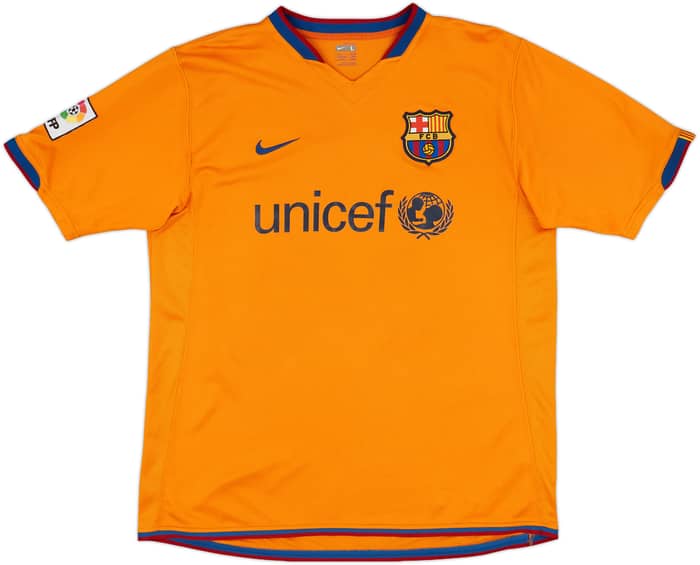 2007-08 Barcelona Third Shirt A.Iniesta #8 - 8/10 - (L)