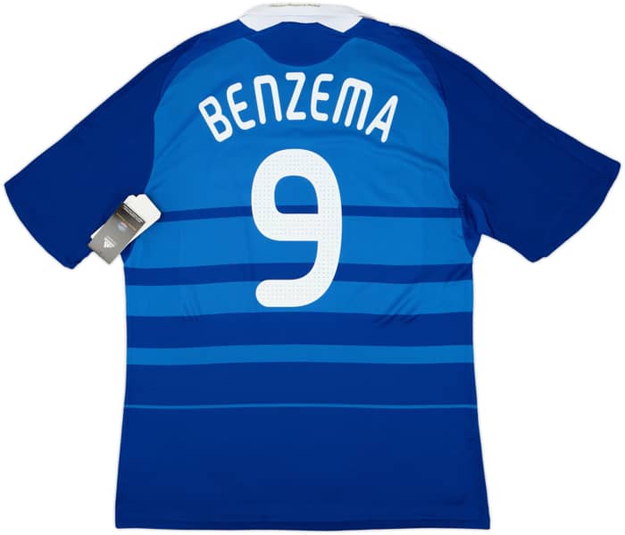 2008-09 France Home Shirt Benzema #9 (XL)