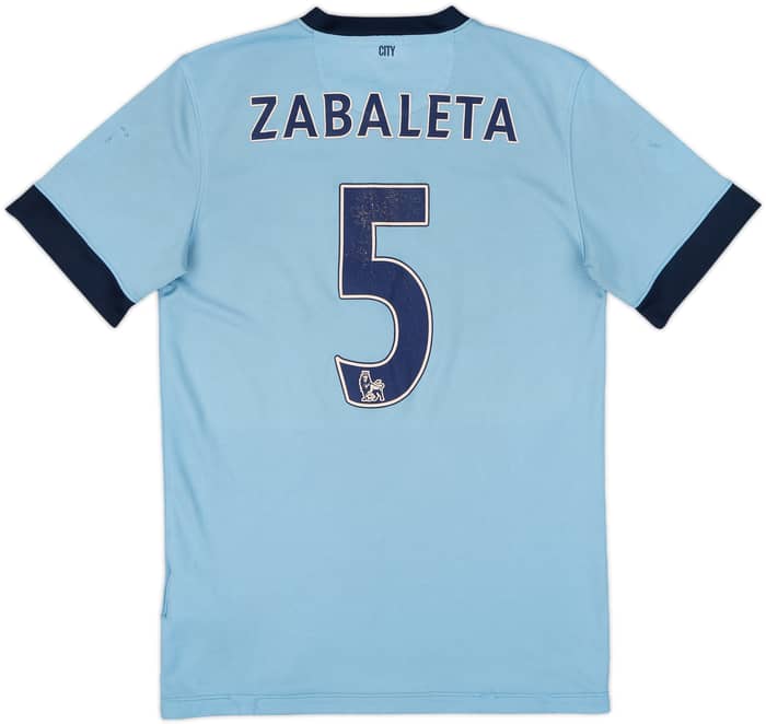 2014-15 Manchester City Home Shirt Zabaleta #5 - 5/10 - (S)