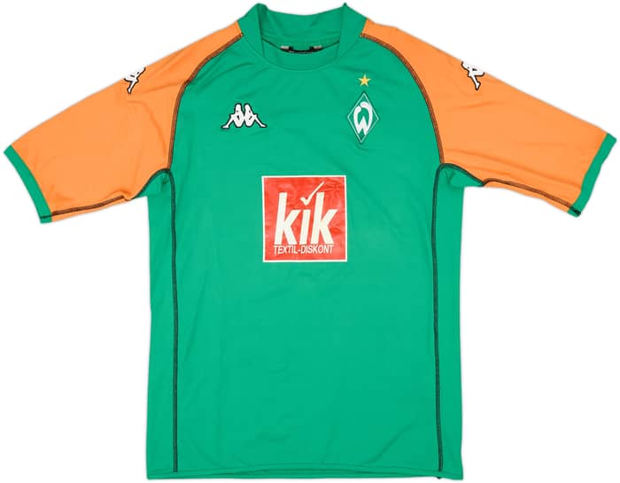 2004-05 Werder Bremen Home Shirt Valdez #38 - 6/10 - (XXL)