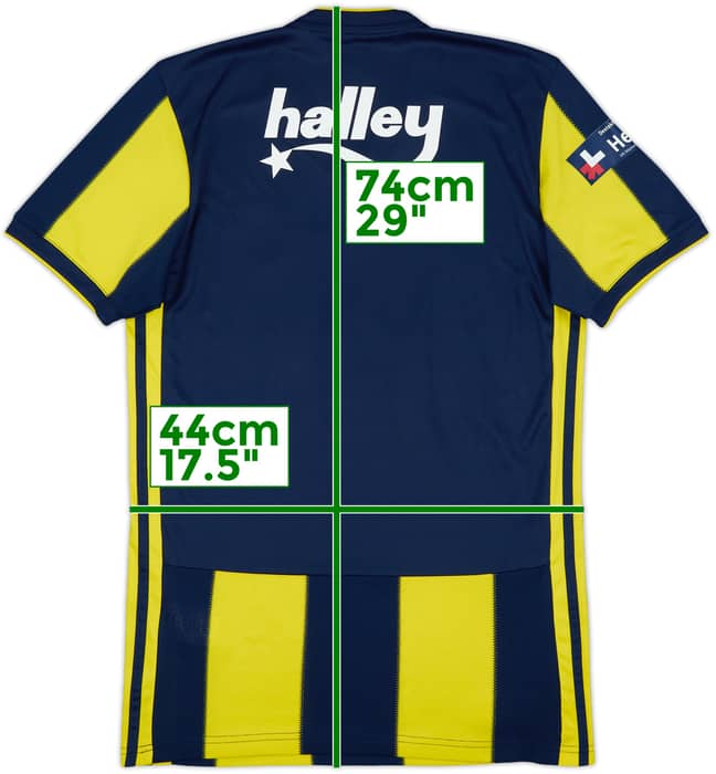 2018-19 Fenerbahce Home Shirt - 8/10 - (S)