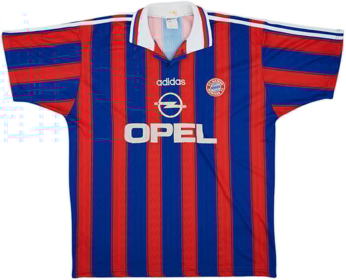 1995-97 Bayern Munich Home Shirt Klinsmann #18 - 4/10 - (XL)