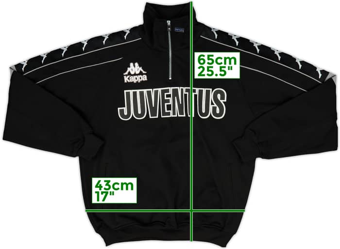 1995-97 Juventus Kappa 1/4 Zip Drill Top - 7/10 - (M)
