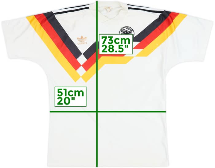1988-91 West Germany Home Shirt - 5/10 - (M/L)