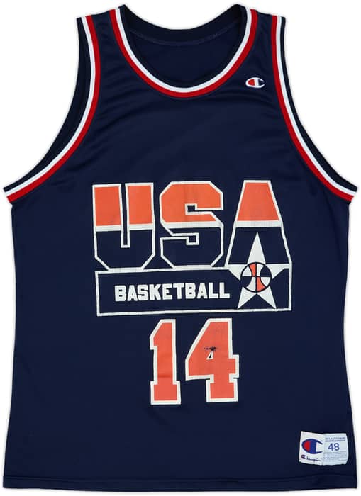 1994 USA Mourning #14 Champion Away Jersey - 6/10 - (XL)