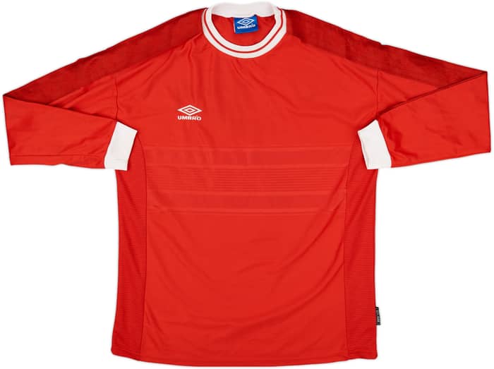 2000-01 Umbro Template L/S Shirt #5 - 7/10 - (XL)