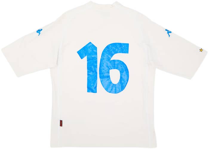 2000-01 Italy Match Issue Away Shirt #16
