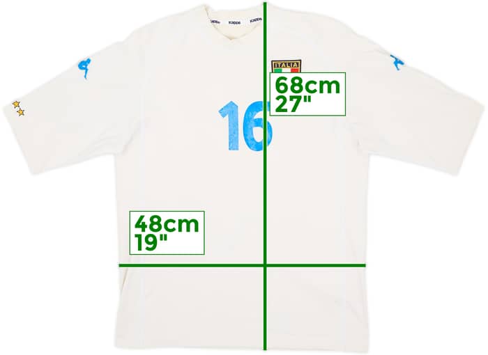 2000-01 Italy Match Issue Away Shirt #16