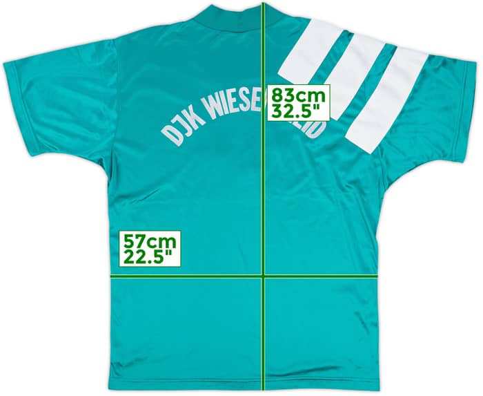 1992-93 adidas Template Shirt - 9/10 - (XL)