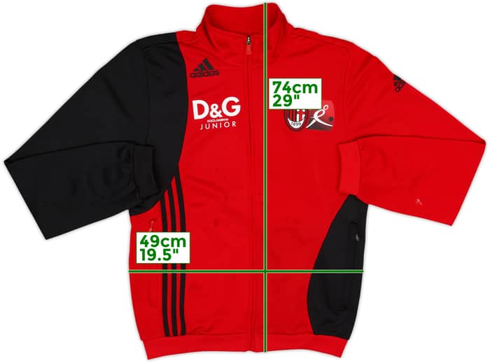 2009-10 AC Milan Academy adidas Track Jacket - 6/10 - (S)