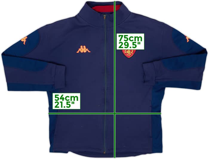 2000-01 Roma Kappa Track Jacket - 6/10 - (XXL)