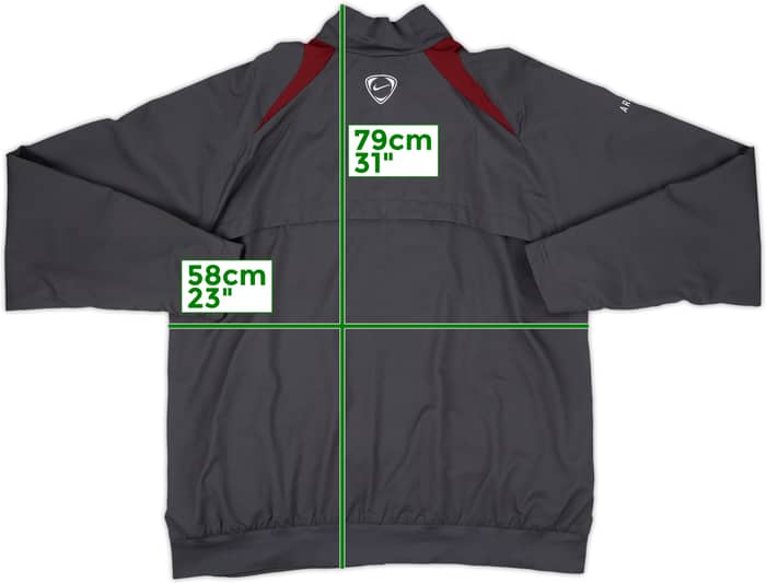 2005-06 Arsenal Nike Track Jacket - 8/10 - (XL)