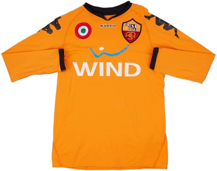 2007-08 Roma Green GK Shirt De Sanctis #26 - 6/10 - (S)
