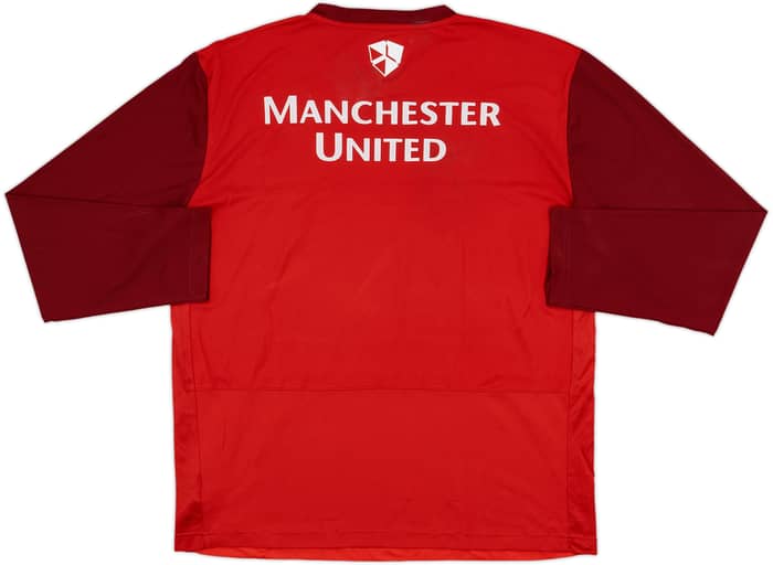 2011-12 Manchester United Nike Training L/S Shirt - 6/10 - (XL)