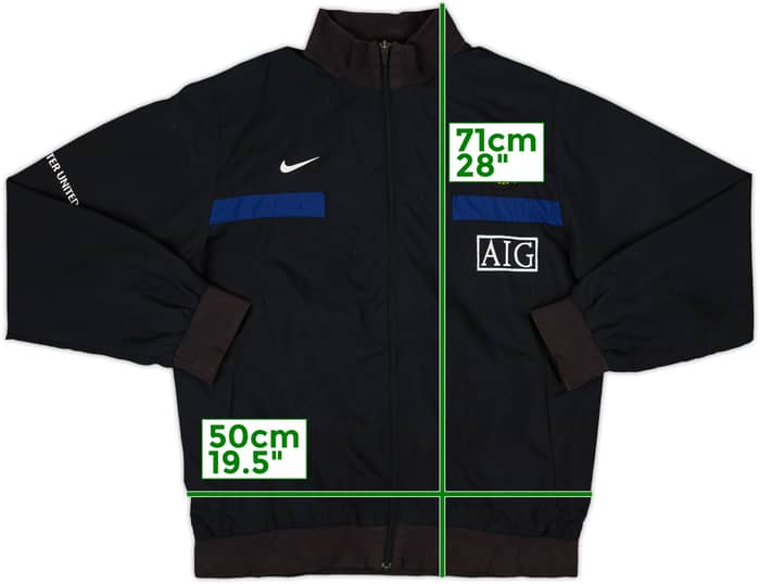 2009-10 Manchester United Nike Track Jacket - 9/10 - (XL.Boys)