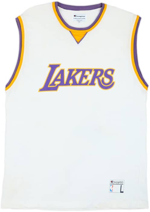 2000-06 LA Lakers Bryant #8 Champion Sleeveless Tee - 5/10 - (L)