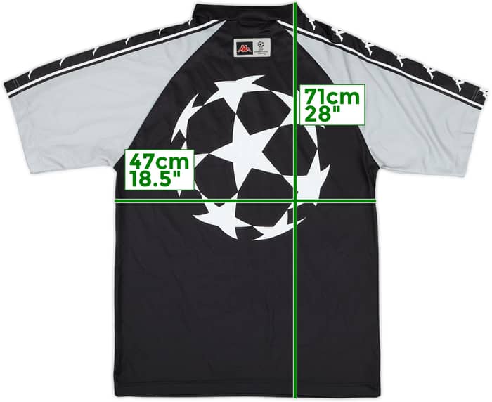 1998 Juventus Kappa UEFA Champions League Training Shirt - 9/10 - (S)