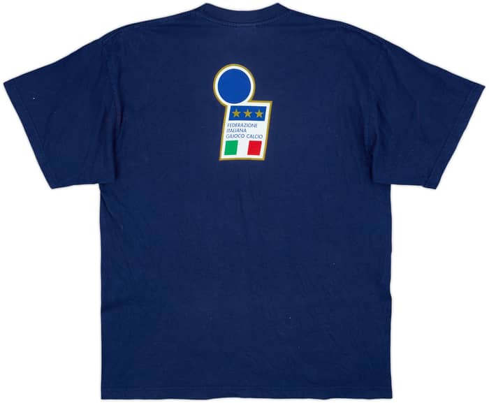 1998-99 Italy Nike Cotton Tee - 6/10 - (XL)