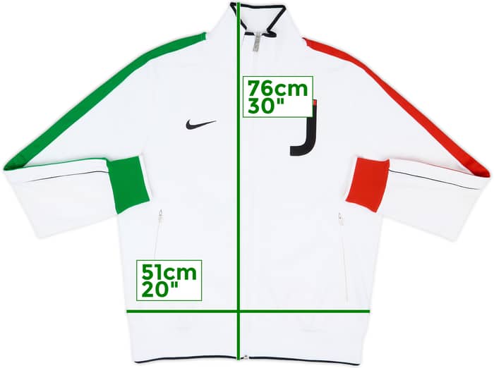 2010-11 Juventus Nike Track Jacket - 7/10 - (M)
