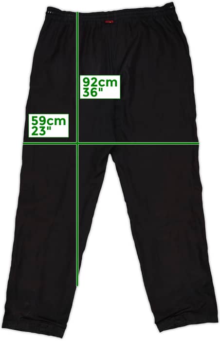 2008-09 Roma Kappa Track Pants/Bottoms - 9/10 - (XL)