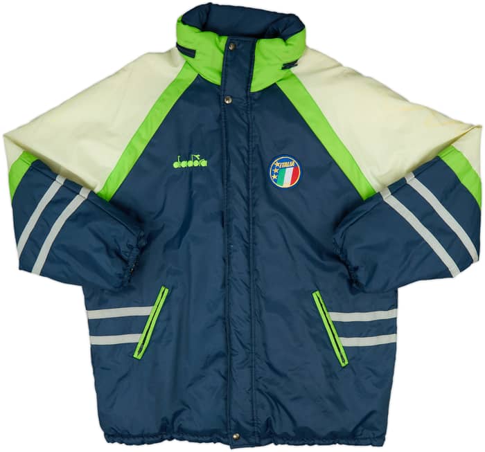 1990 Italy Diadora Padded Bench Coat - 5/10 - (XL)