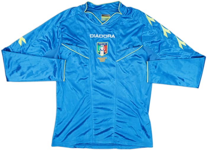 2000s Italy Diadora Referee L/S Shirt - 9/10 - (XS)