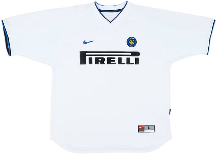 1999-00 Inter Milan Away Shirt Ronaldo #9 - 6/10 - (L)