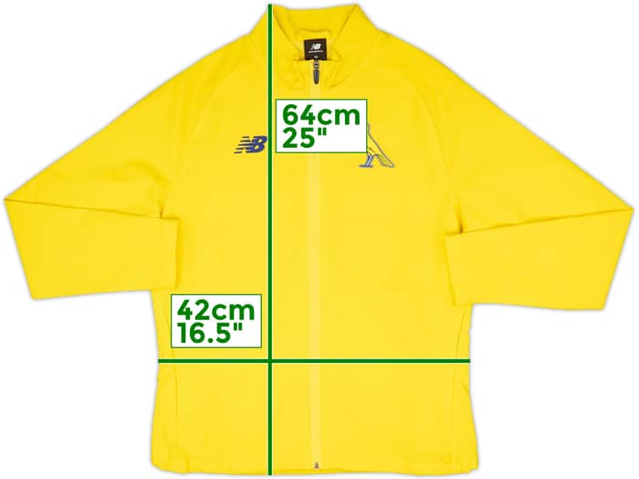 2017-18 Modena New Balance Track Jacket - 6/10 - (L.Boys)