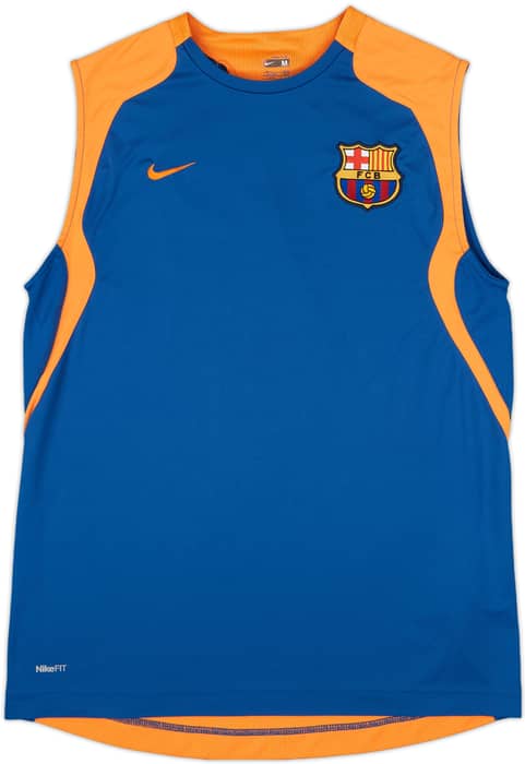 2007-08 Barcelona Nike Training Vest - 9/10 - (M)