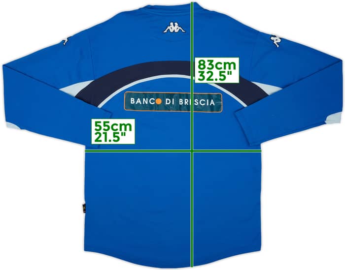 2004-05 Brescia Kappa Training L/S Shirt - 6/10 - (XL)