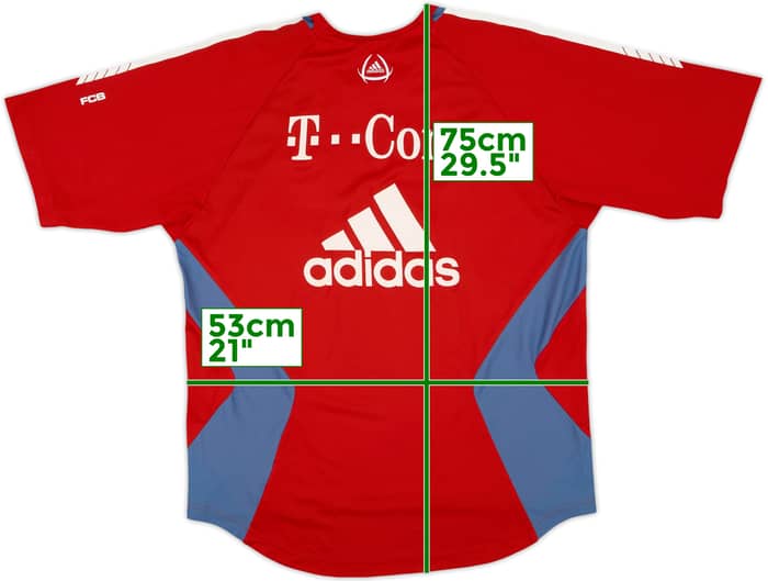 2005-06 Bayern Munich adidas Training Shirt - 8/10 - (L/XL)