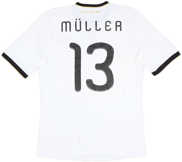2010-11 Germany Home Shirt Muller 13 - 5/10 - (L)