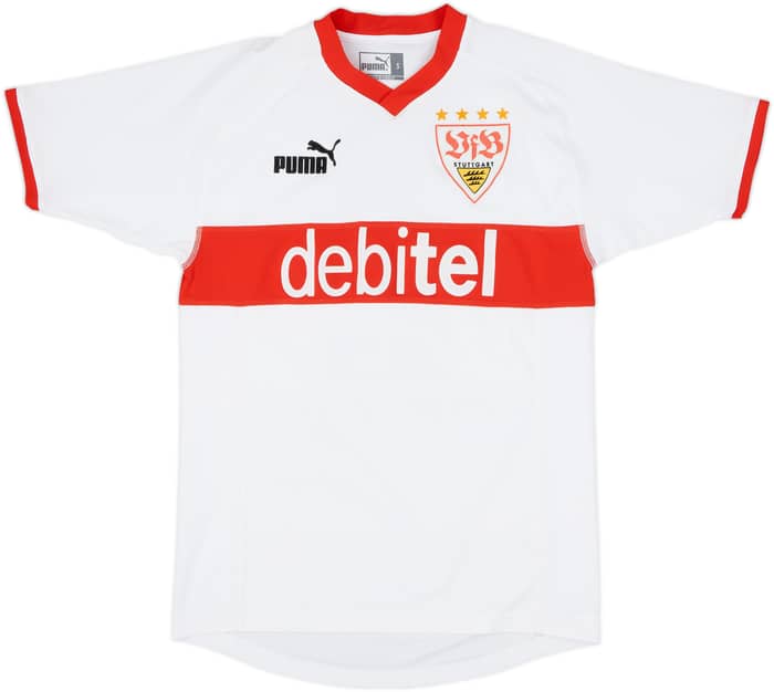 2003-04 Stuttgart Home Shirt Hinkel #2 - 7/10 - (S)