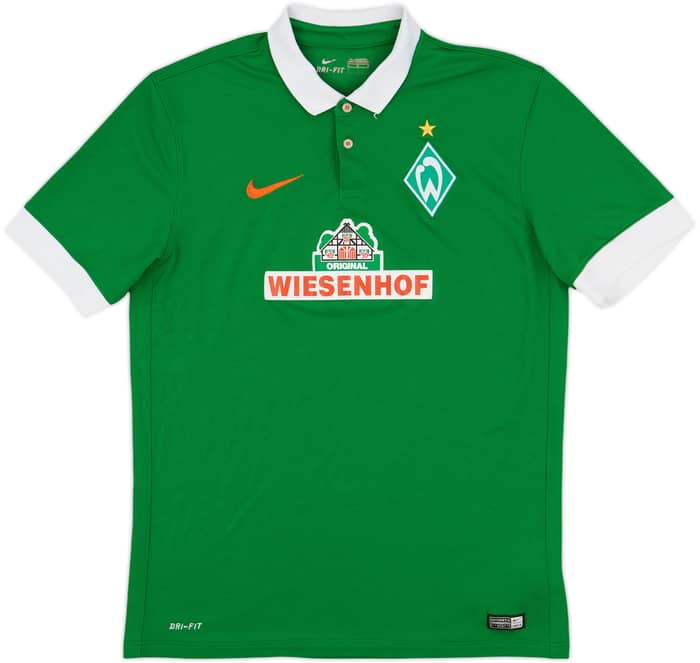 2014-15 Werder Bremen Home Shirt - 7/10 - (L)