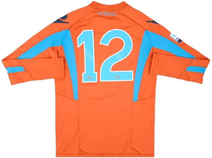 2011-12 Napoli Match Issue GK Shirt #12