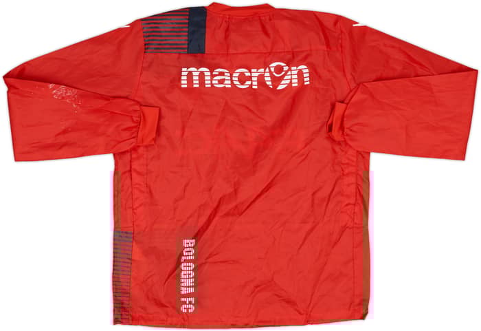 2016-17 Bologna Macron Drill Top - 8/10 - (M.Boys)